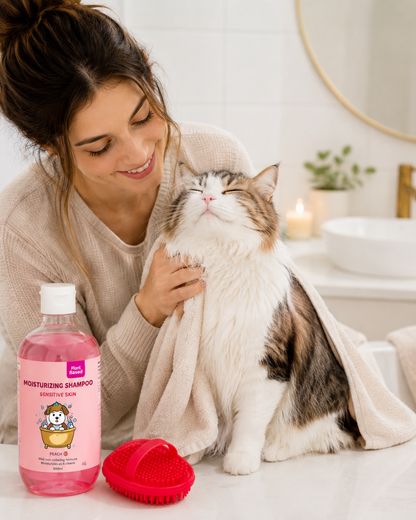 Silicone Pet Bath & Grooming Brush