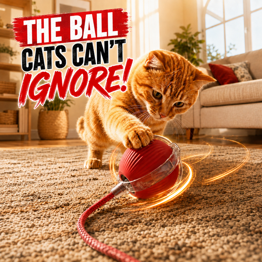 Interactive Smart Ball for Cats & Dogs