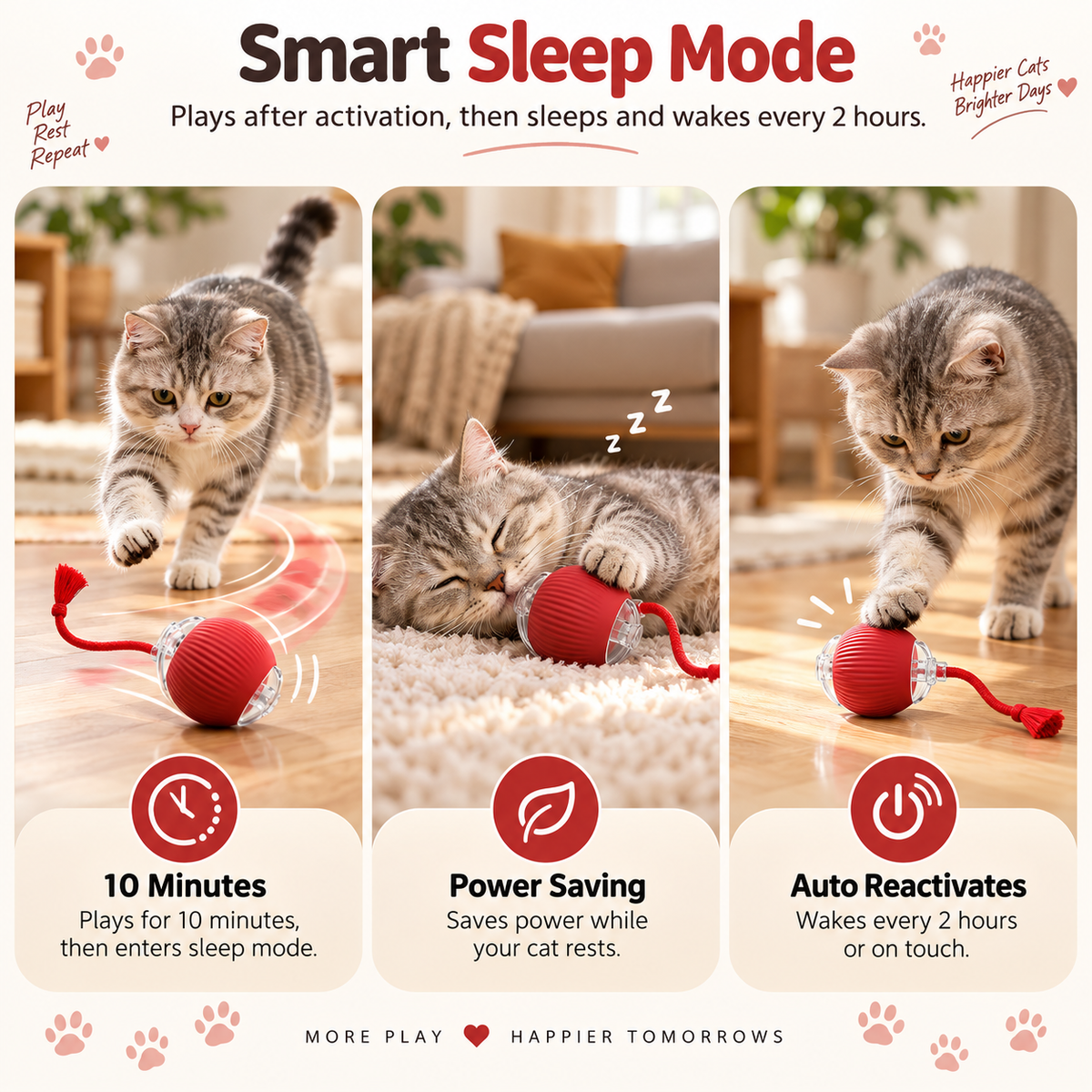 Interactive Smart Pet Ball